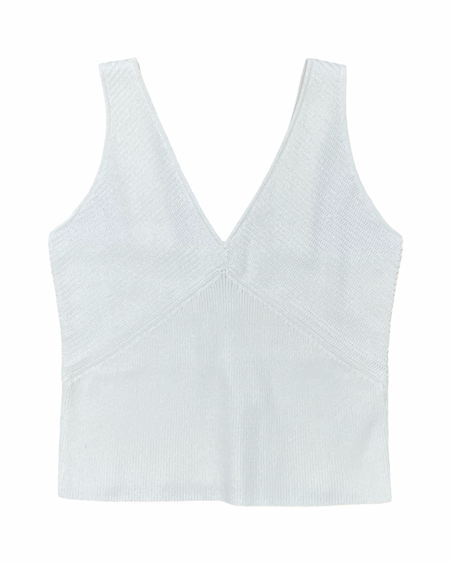 Top Sleeveless By Banana Republic In Cream, Size:L
