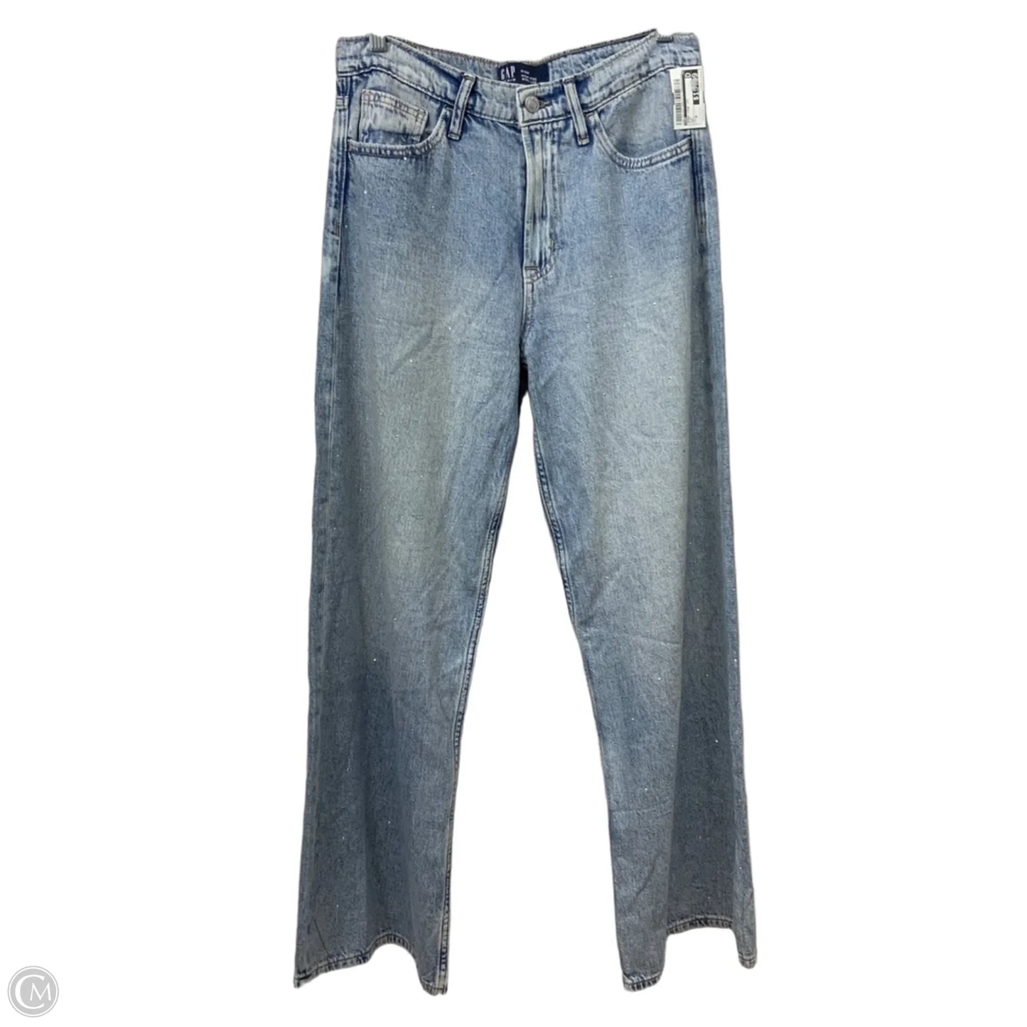Jeans Wide Leg By Gap In Blue, Size: 6