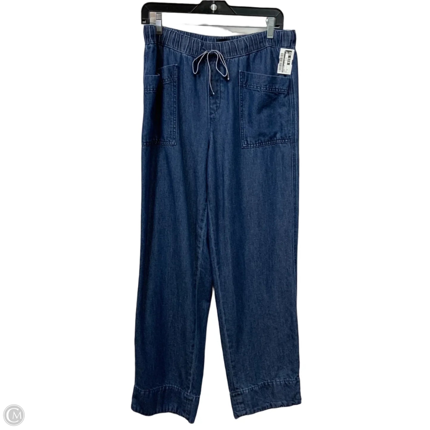 Jeans Wide Leg By Talbots In Blue, Size: M