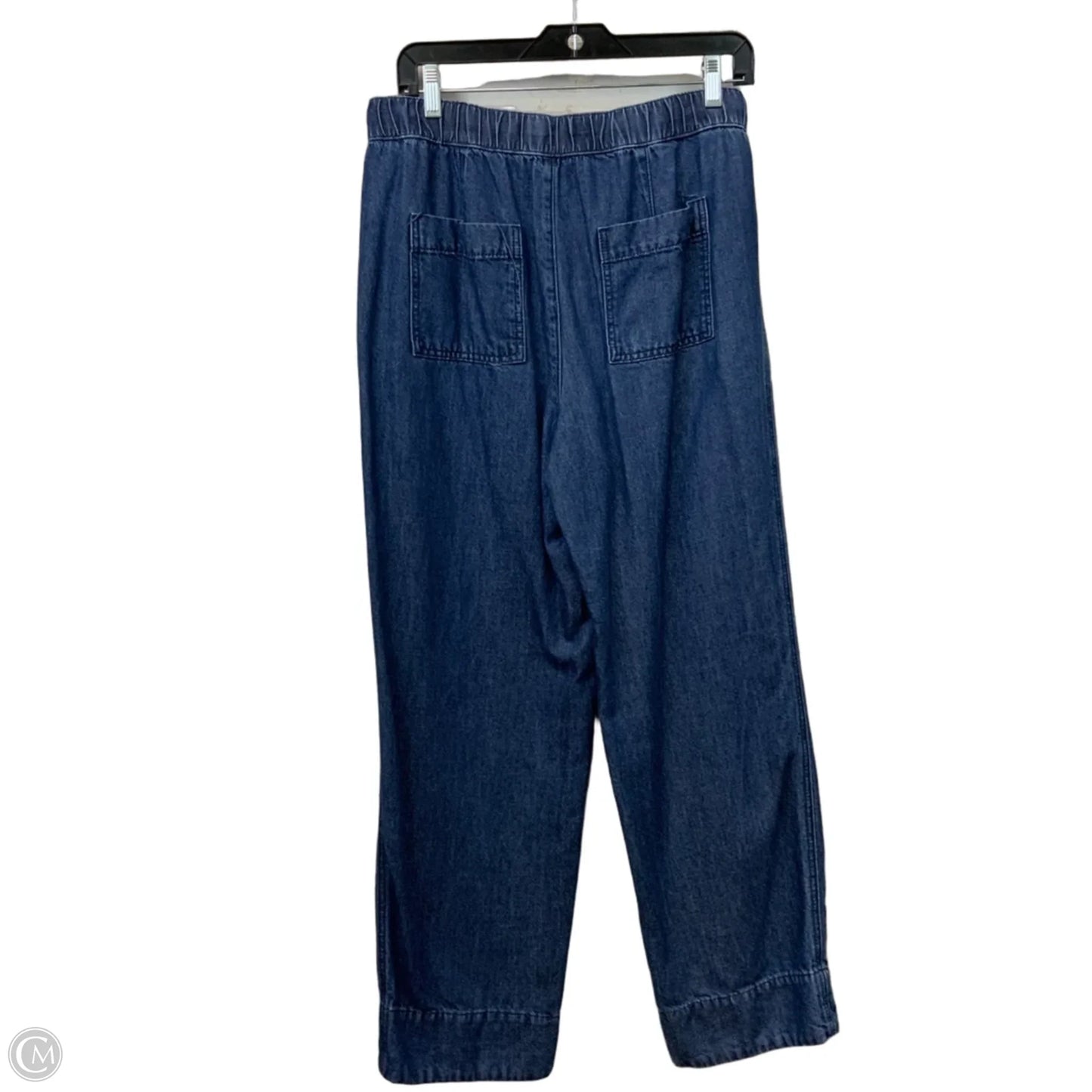 Jeans Wide Leg By Talbots In Blue, Size: M