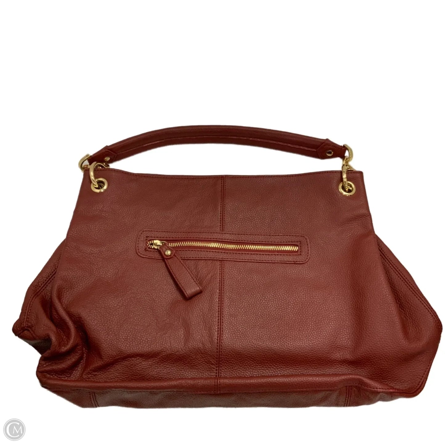 Handbag Leather By Cuore&Pelle, Size: Large