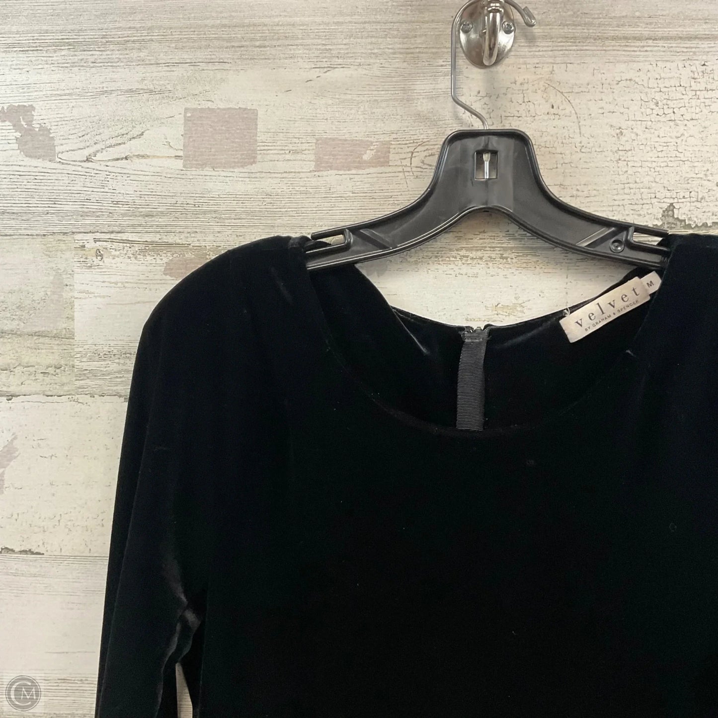 Dress Party Midi By Velvet In Black, Size: M