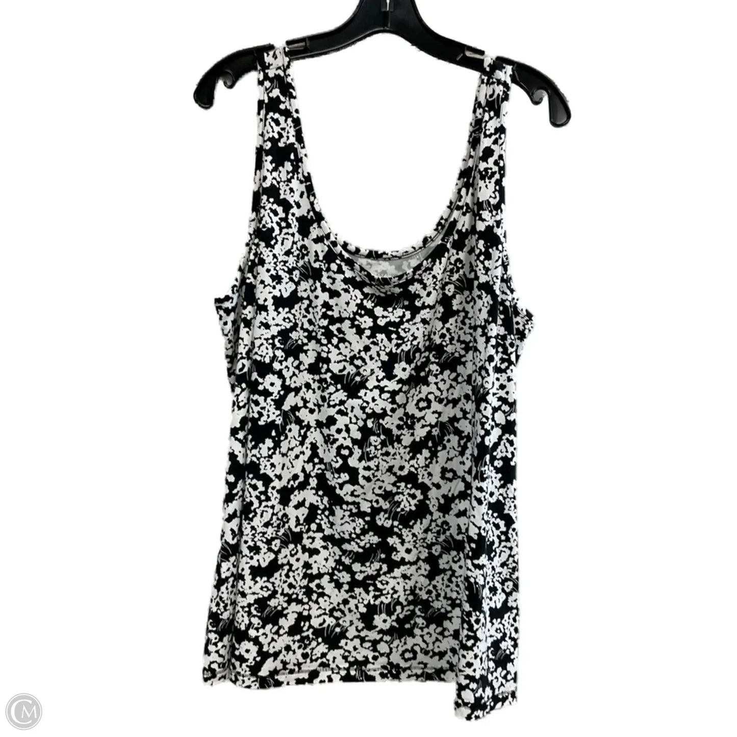 Top Sleeveless By Lane Bryant In Black & White, Size: 2x