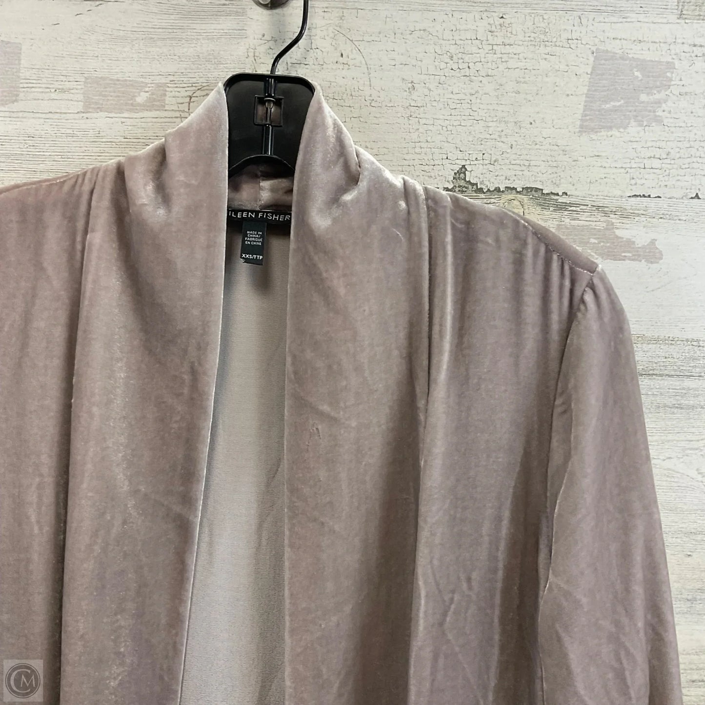 Cardigan By Eileen Fisher In Grey, Size: Xxs