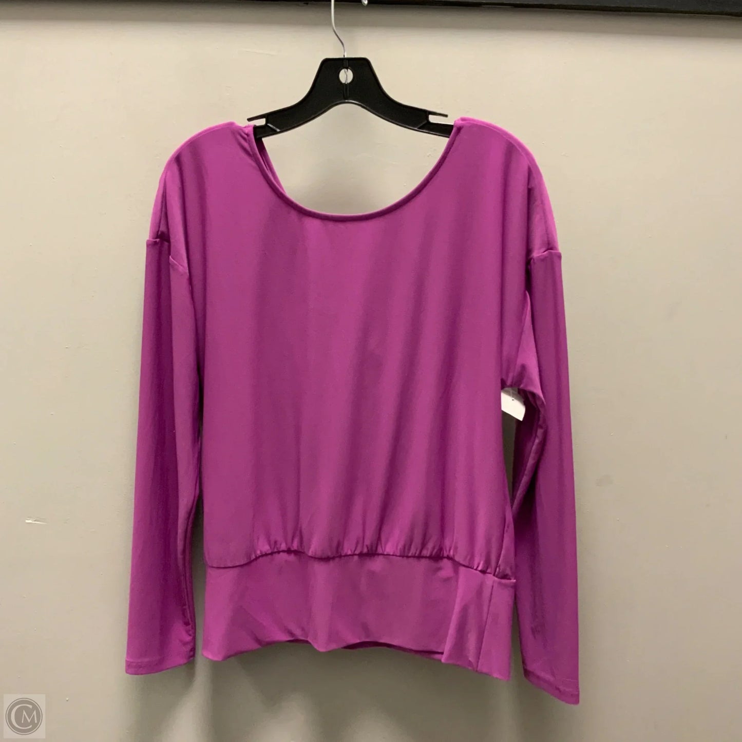 Athletic Top Long Sleeve Crewneck By Clothes Mentor In Purple, Size: M
