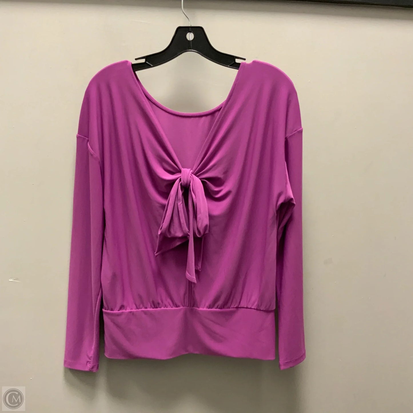 Athletic Top Long Sleeve Crewneck By Clothes Mentor In Purple, Size: M