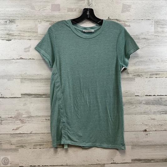 Top Short Sleeve Designer By All Saints In Green, Size: S