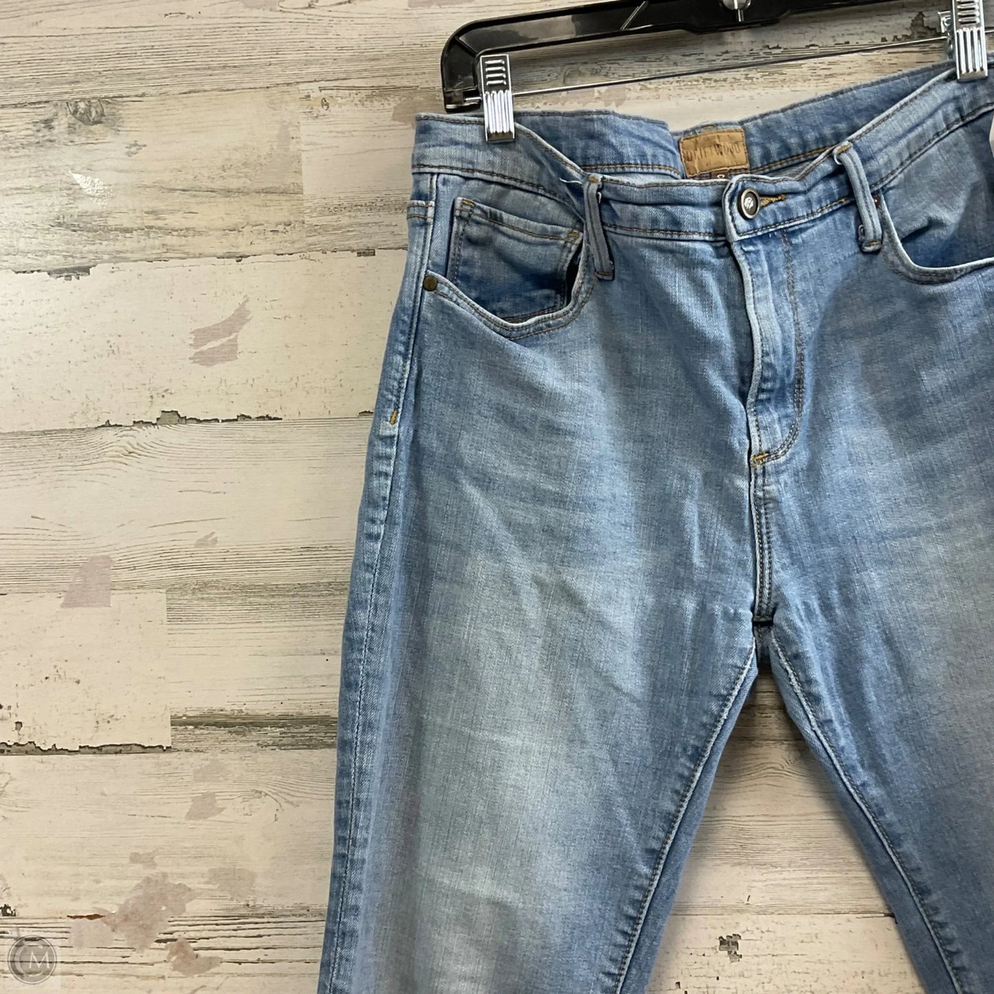 Jeans Cropped By Driftwood In Blue Denim, Size: 12