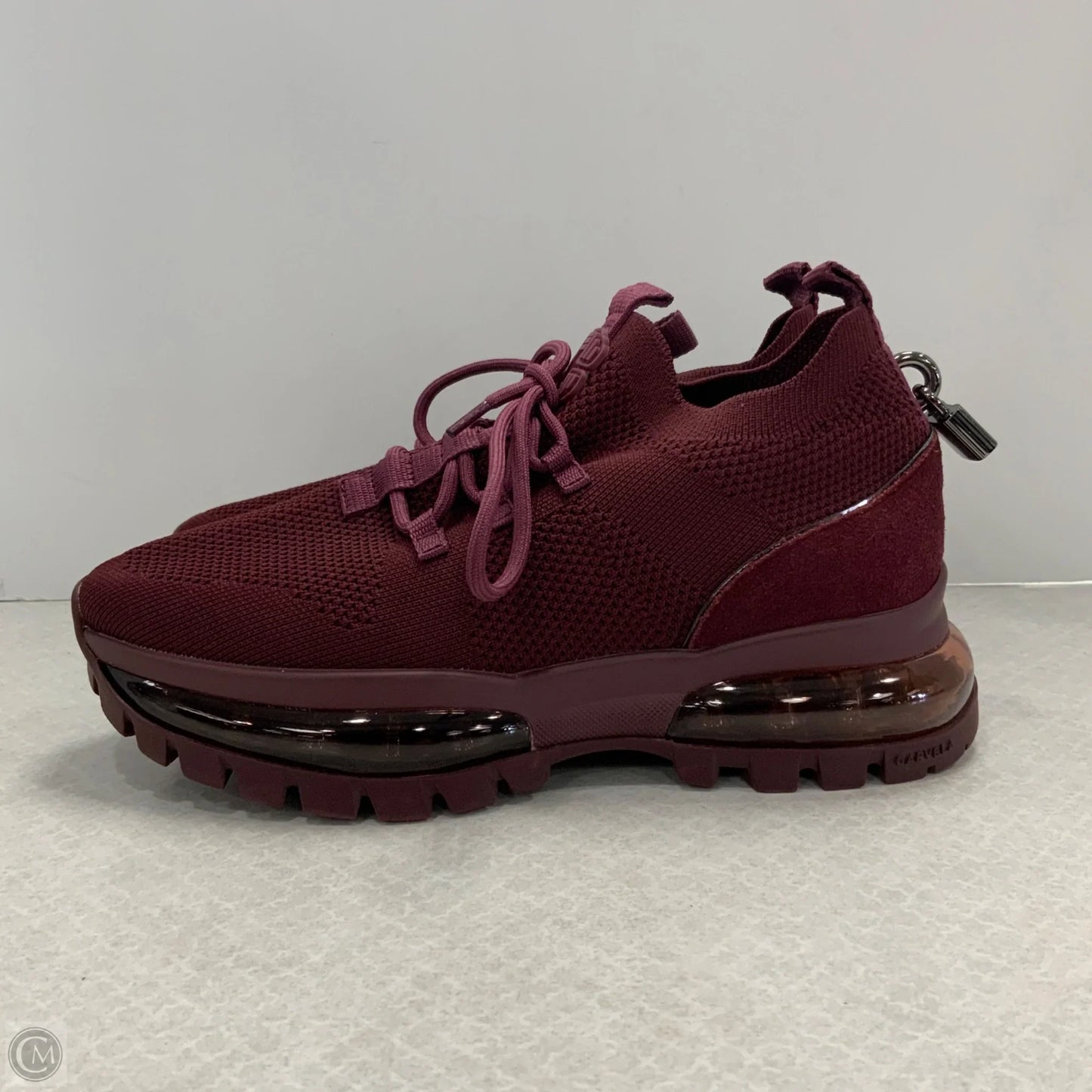 Shoes Athletic By Carvela In Maroon, Size: 7.5