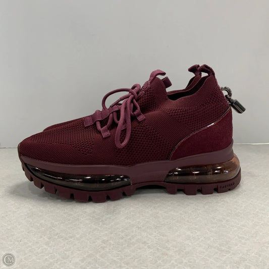 Shoes Athletic By Carvela In Maroon, Size: 7.5