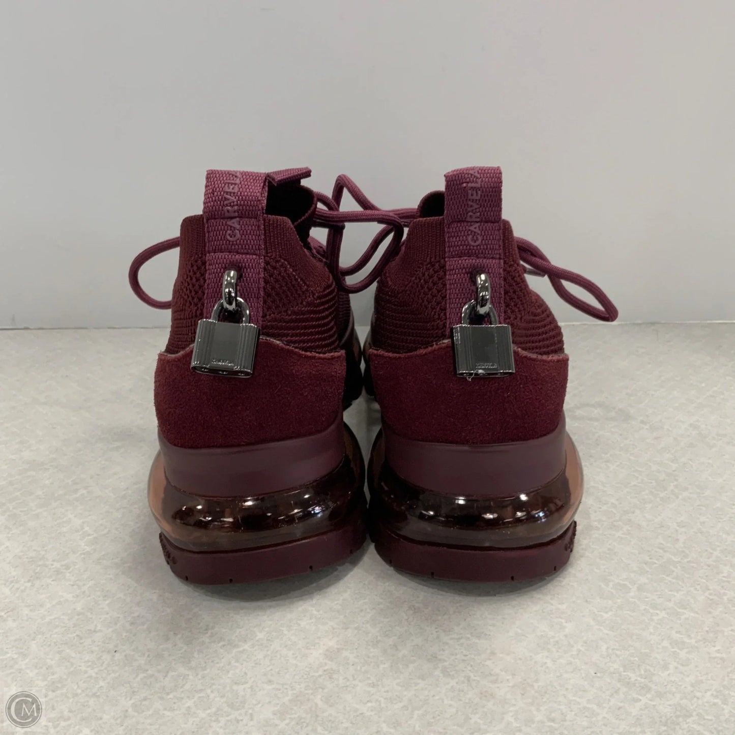 Shoes Athletic By Carvela In Maroon, Size: 7.5