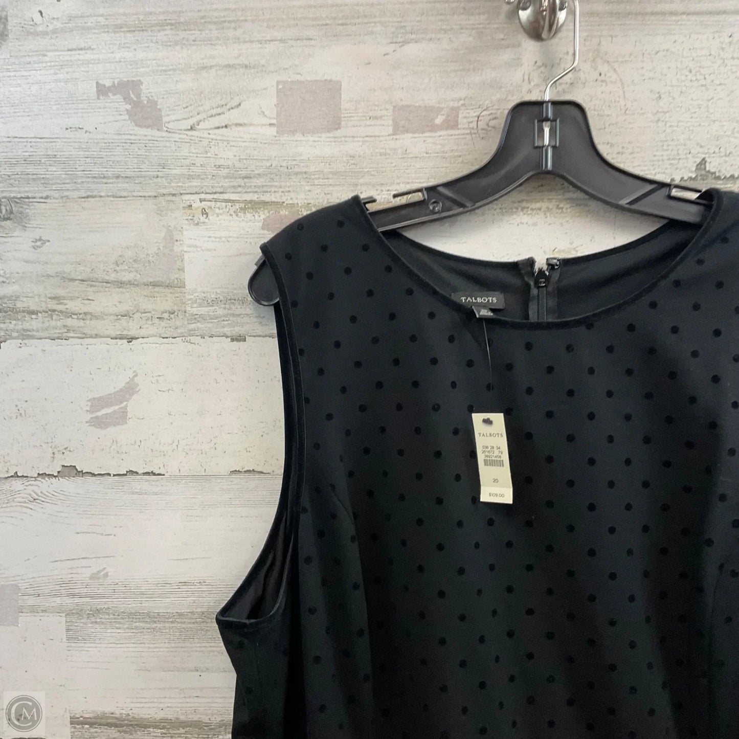 Dress Work By Talbots In Black, Size: 2x