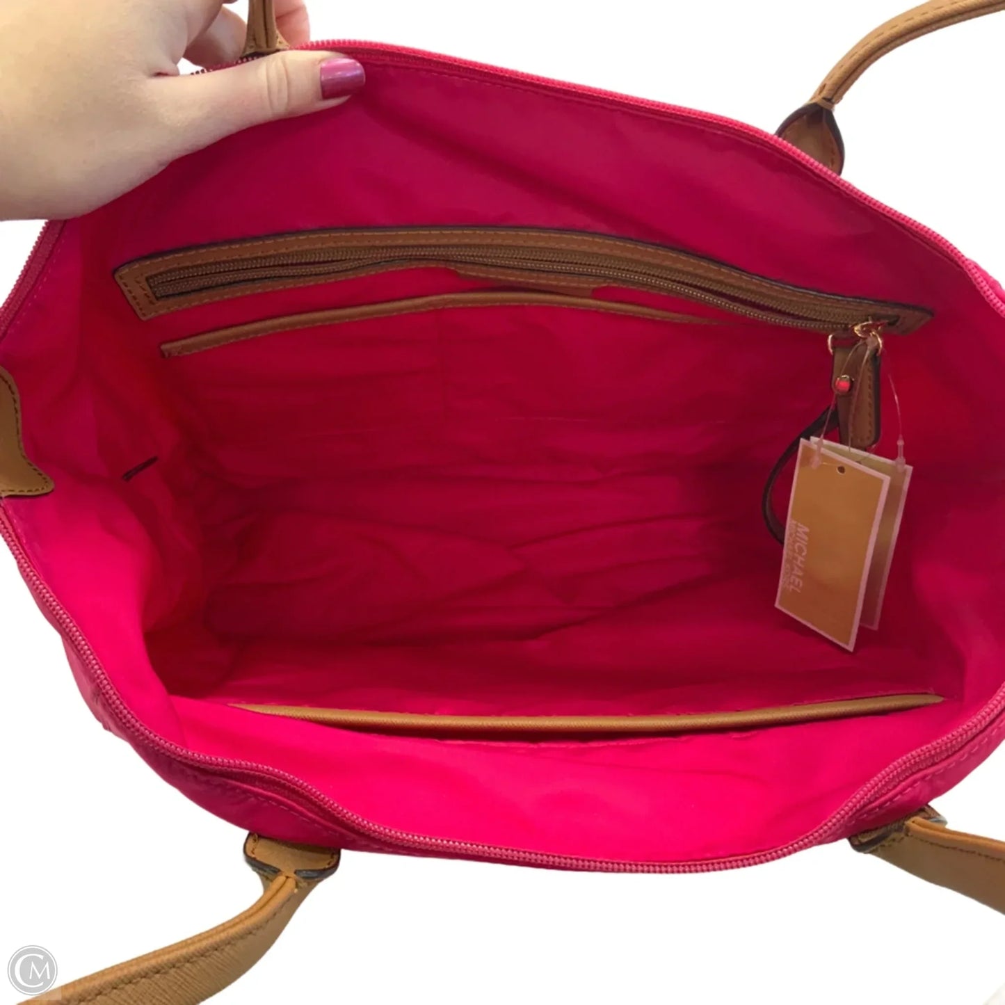 Handbag Designer By Michael Kors, Size: Large