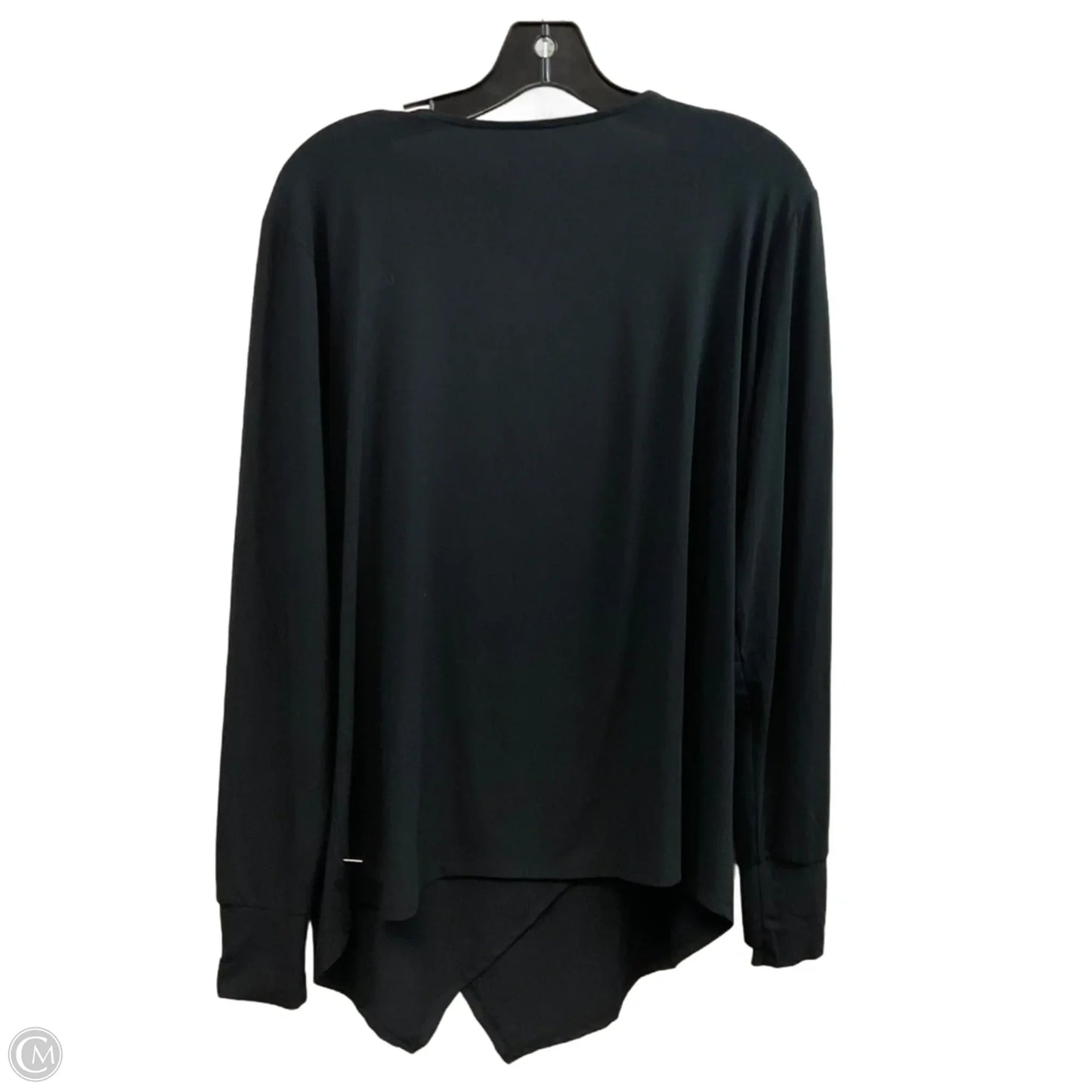 Top Long Sleeve By Betabrand In Black, Size: 2x