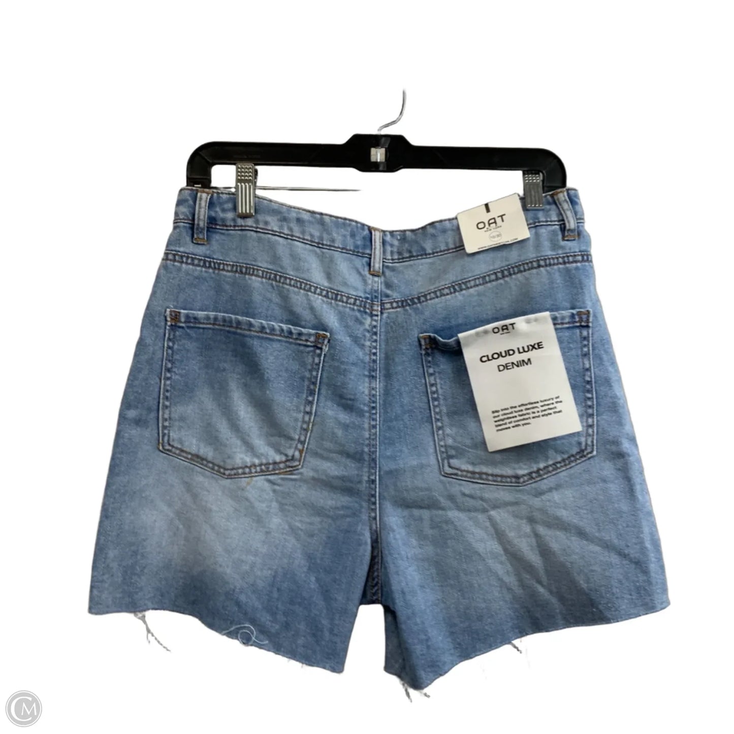 Shorts By Oat In Blue Denim, Size: 10