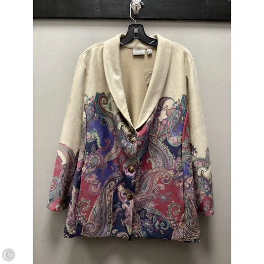 Jacket Other By Susan Graver In Tan, Size: 2x