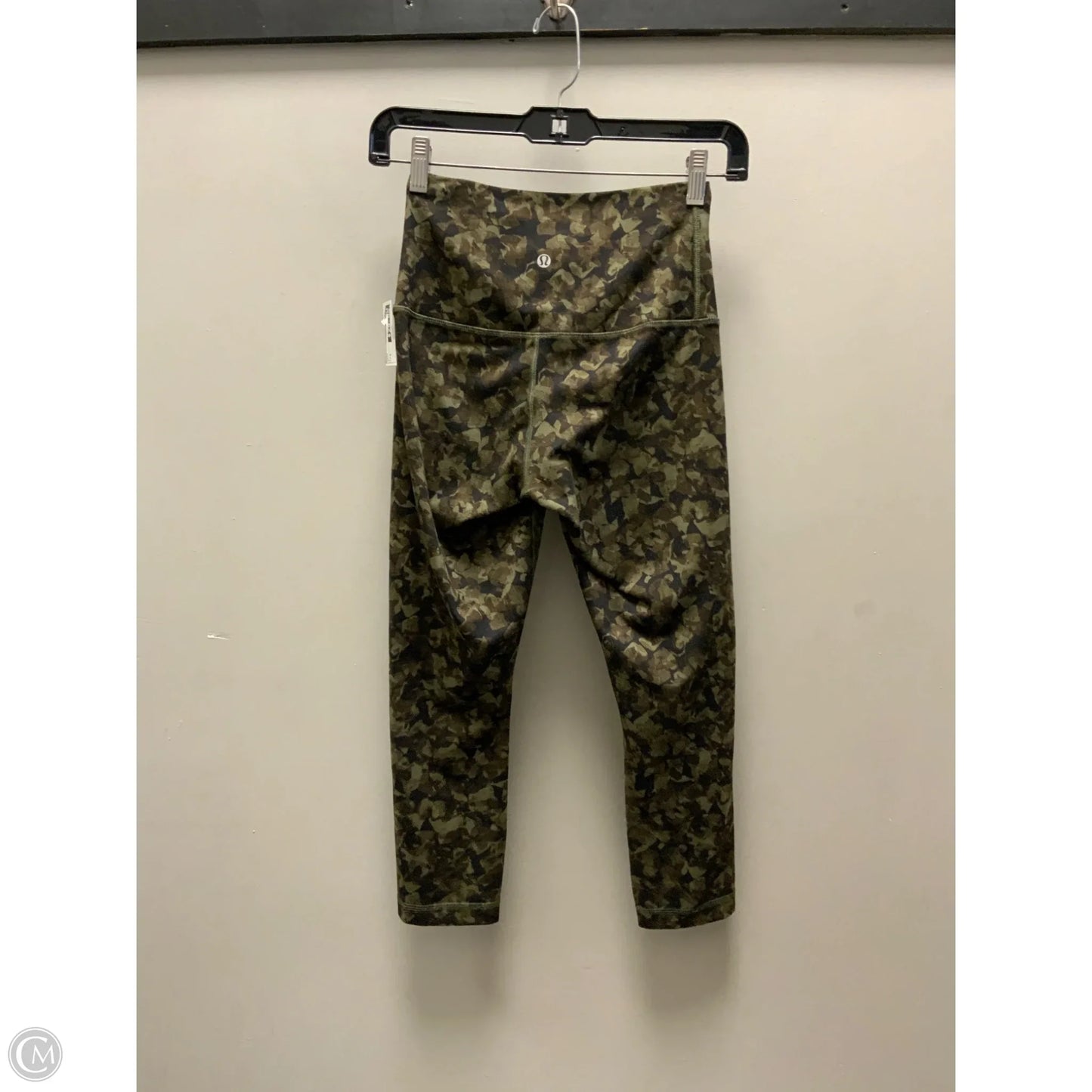 Athletic Leggings By Lululemon In Green, Size: S