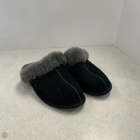 Slippers By Ugg In Black, Size: 7