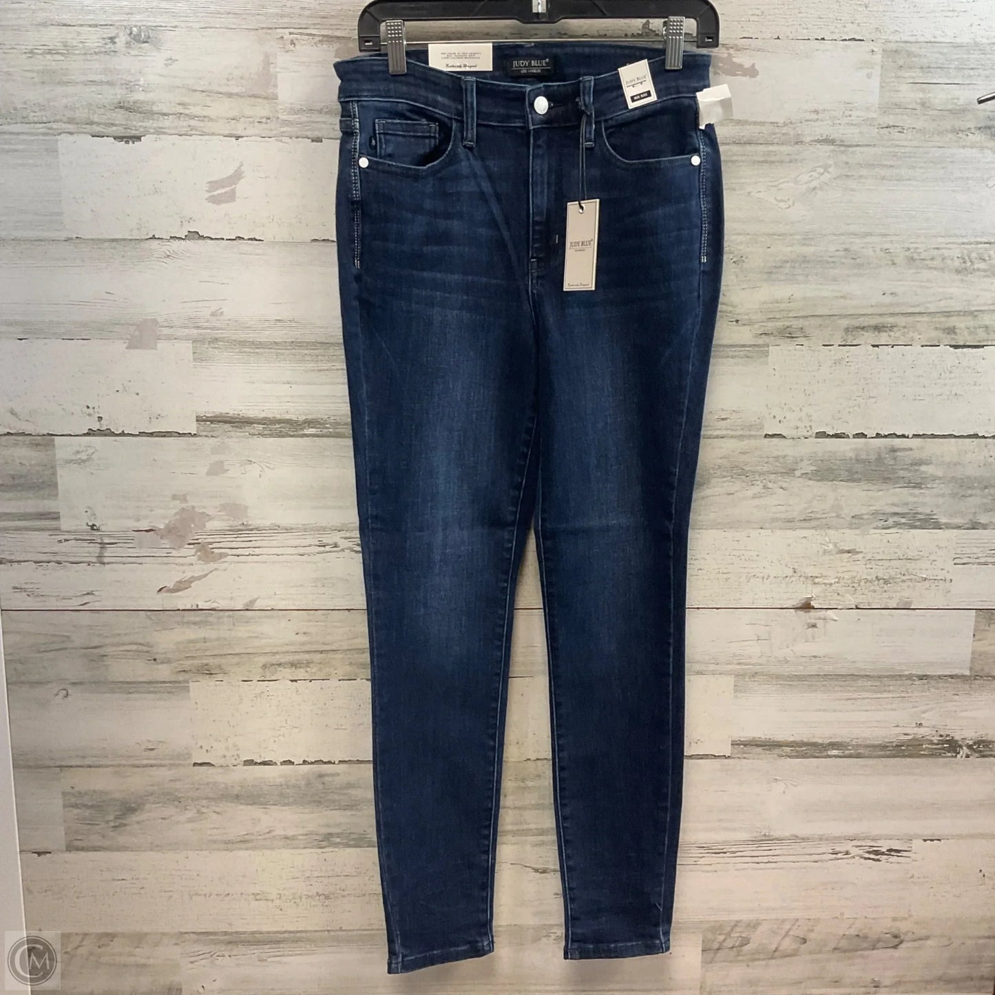 Jeans Skinny By Judy Blue In Blue Denim, Size: 8