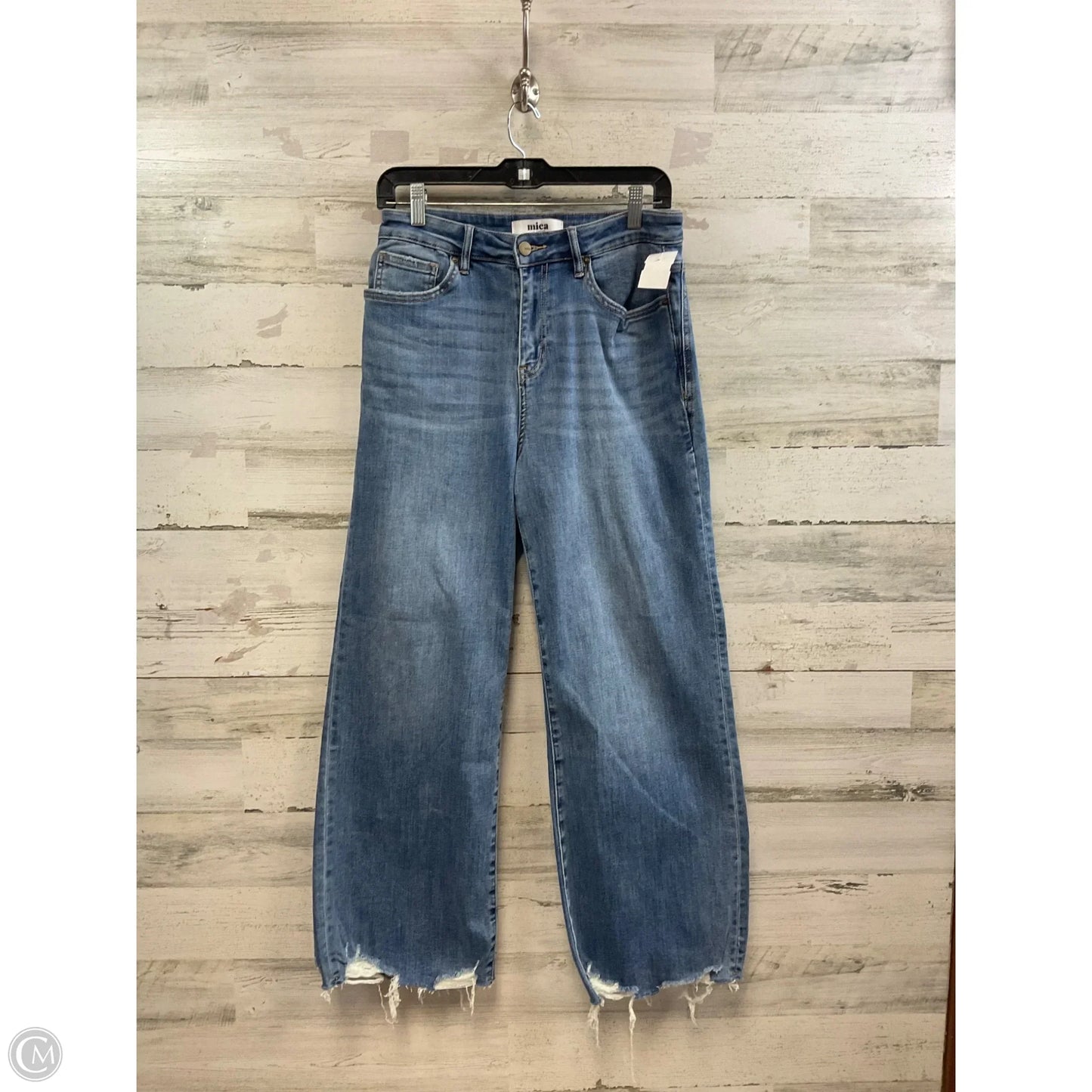 Jeans Wide Leg By Mica In Blue Denim, Size: 6