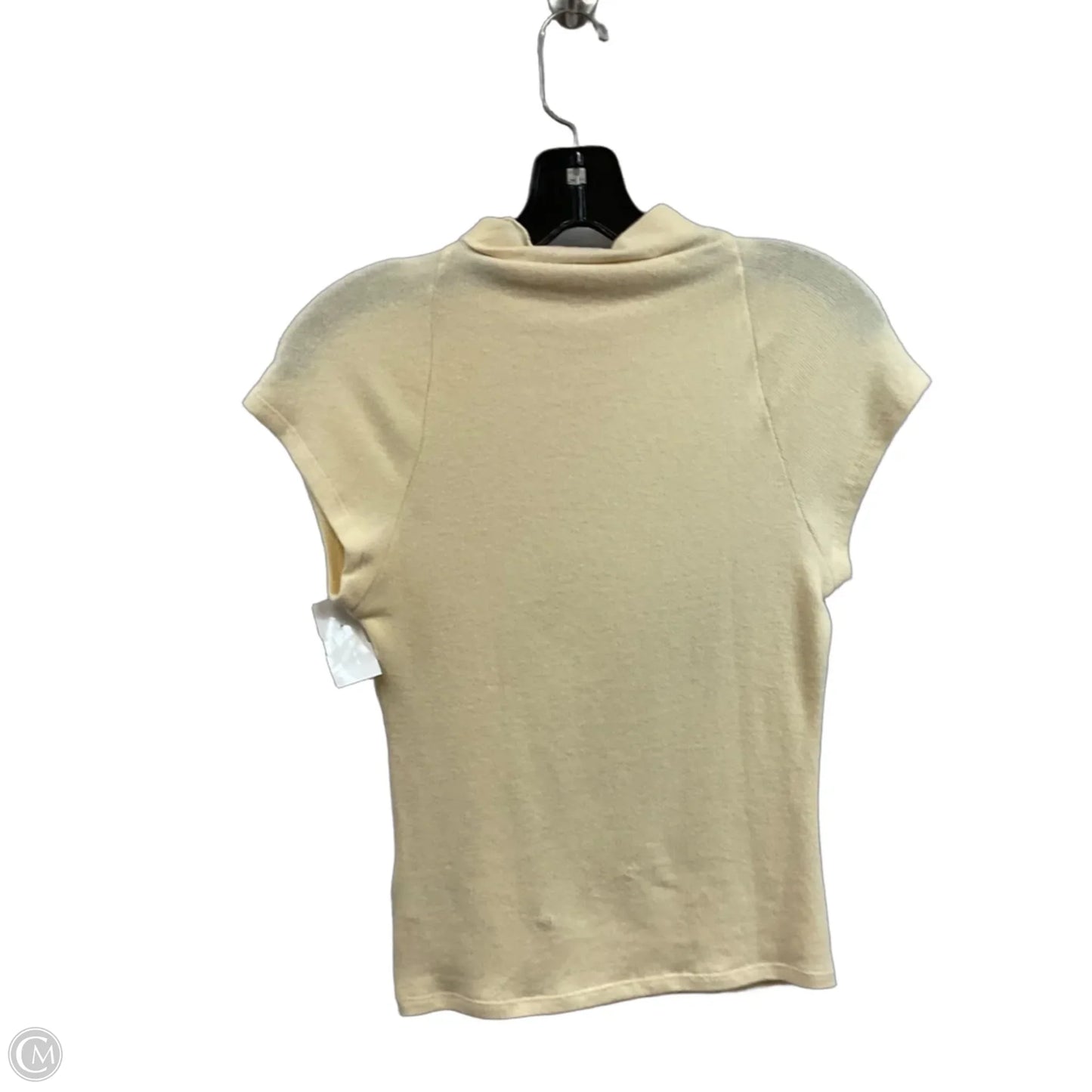Top Short Sleeve By Reformation In Cream, Size: S