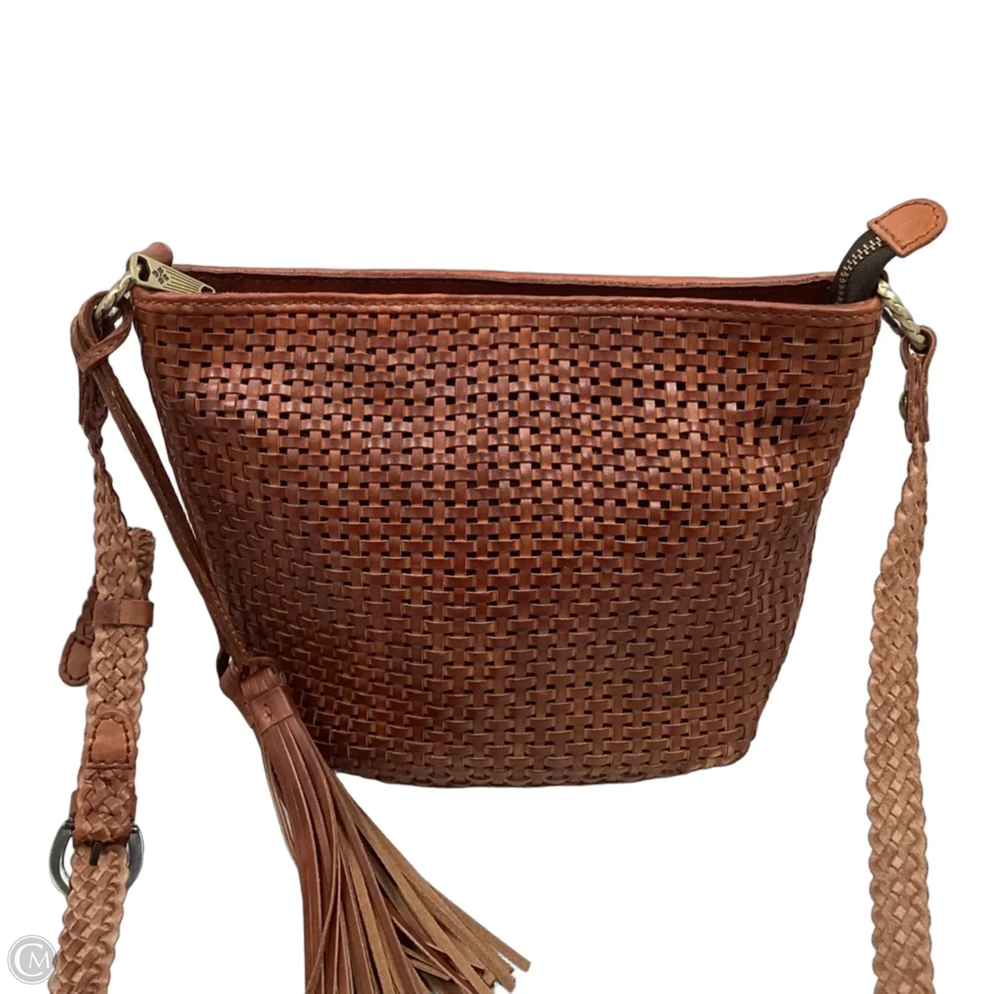 Handbag Leather By Patricia Nash, Size: Small