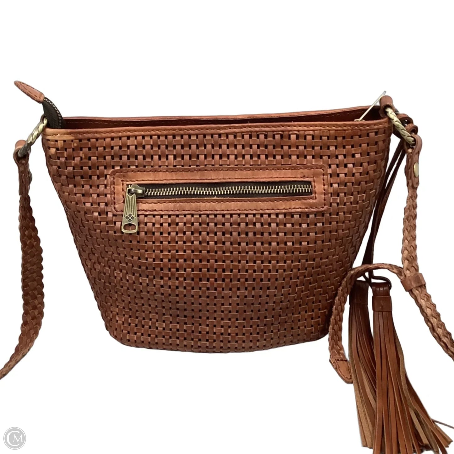 Handbag Leather By Patricia Nash, Size: Small