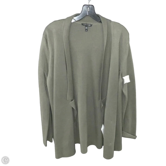 Sweater Cardigan By Eileen Fisher In Green, Size: S