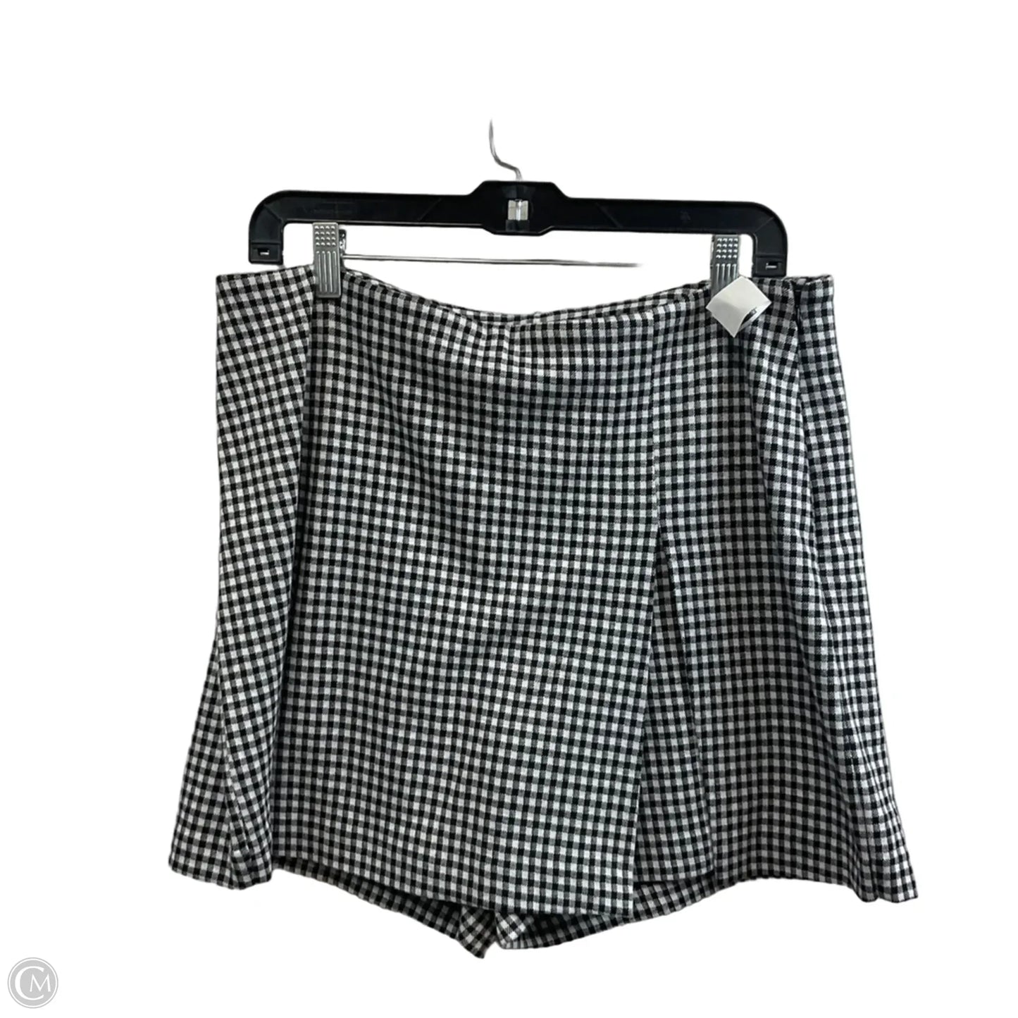 Skort By Cabi In Black & White, Size: 12