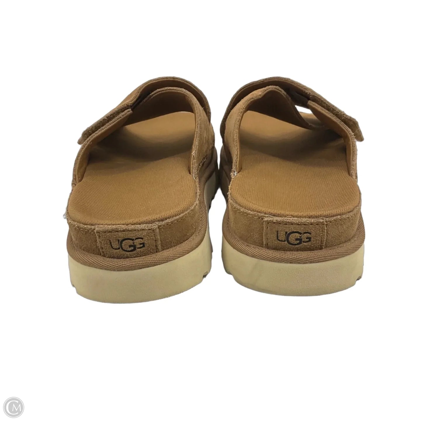 Sandals Flats By Ugg In Brown, Size: 8.5