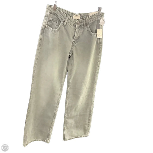 Jeans Wide Leg By We The Free In Green Denim, Size: 0
