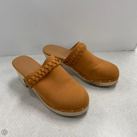 Shoes Heels Block By J. Crew In Brown, Size: 9.5