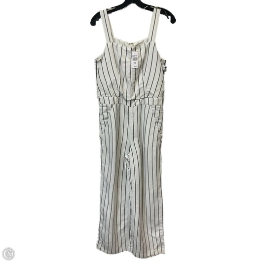 Jumpsuit By Loft In White, Size: Xs