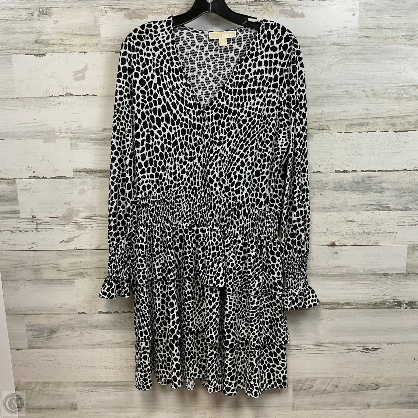 Dress Casual Short By Michael By Michael Kors In Black & White, Size: L