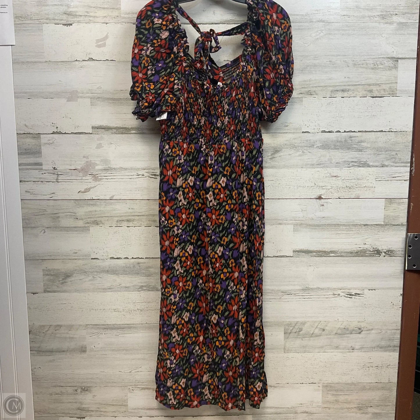 Dress Casual Maxi By Beachlunchlounge In Black & Purple, Size: M