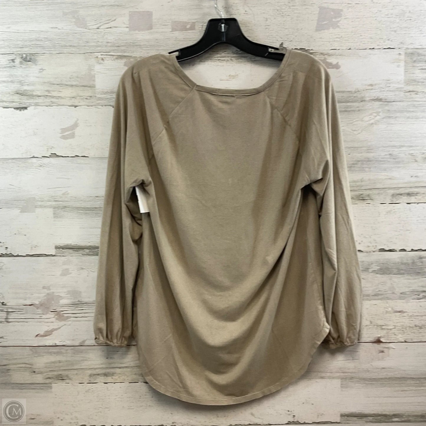 Top Long Sleeve By Dylan In Brown, Size: Xs