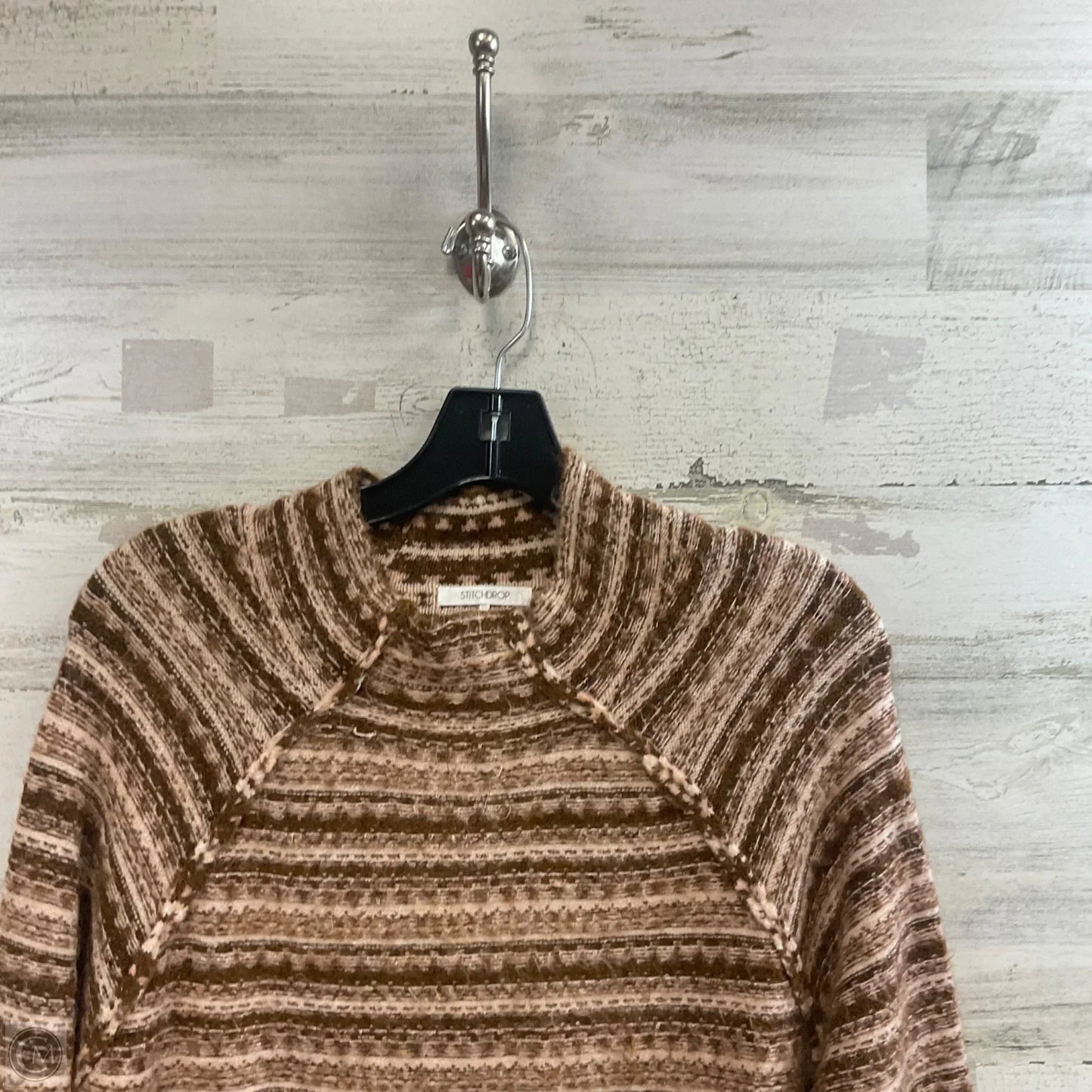 Dress Sweater By STITCH DROP In Brown, Size: Xs