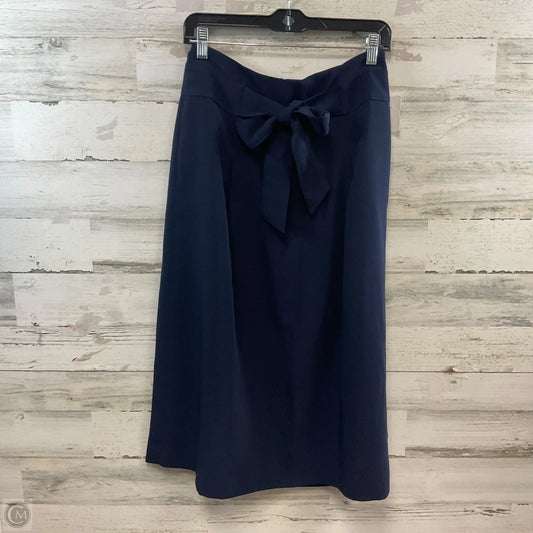 Skirt Midi By Boden In Navy, Size: 4p