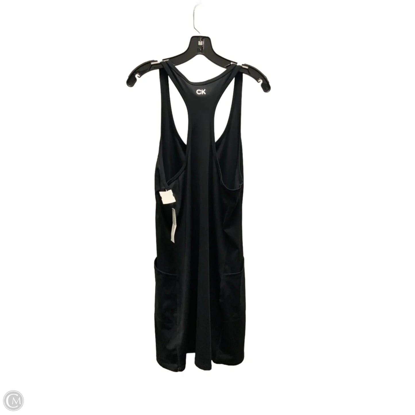 Athletic Dress By Calvin Klein In Black, Size: Xl