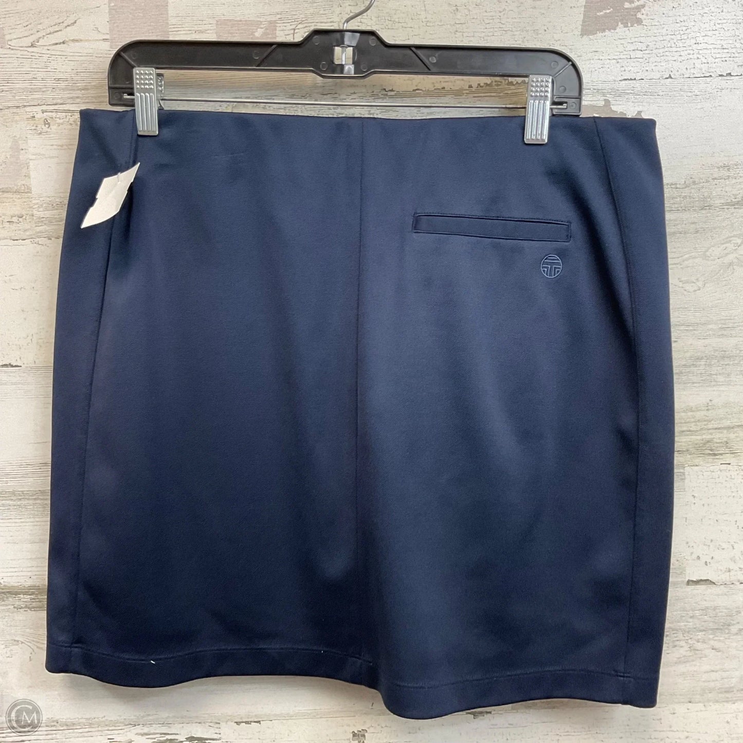 Skirt Designer By Tory Burch In Navy, Size: Xl