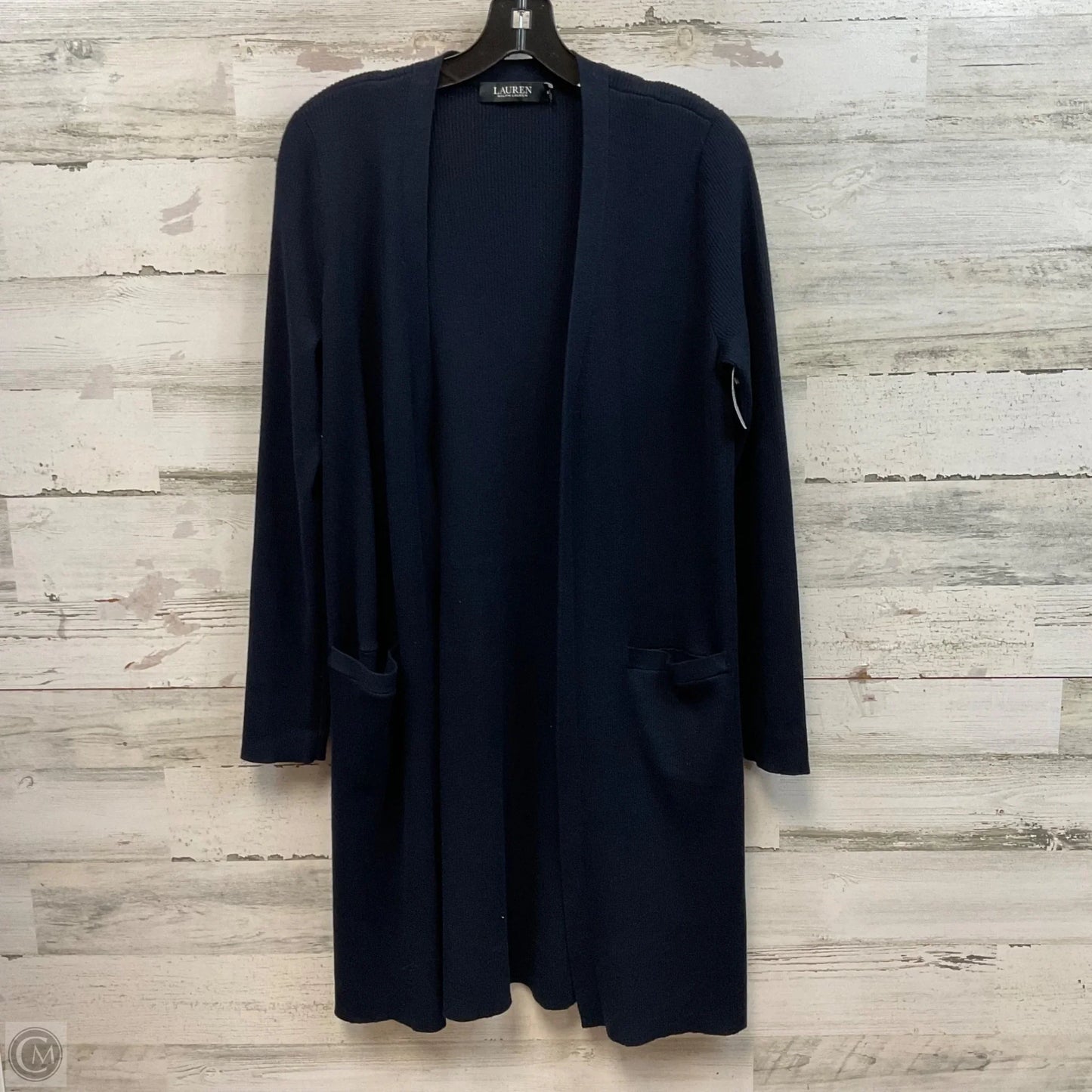 Cardigan By Lauren By Ralph Lauren In Navy, Size: M