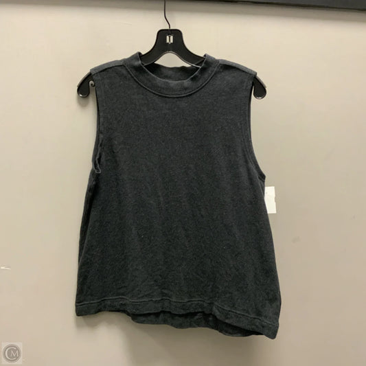 Athletic Tank Top By Pact In Grey, Size: M