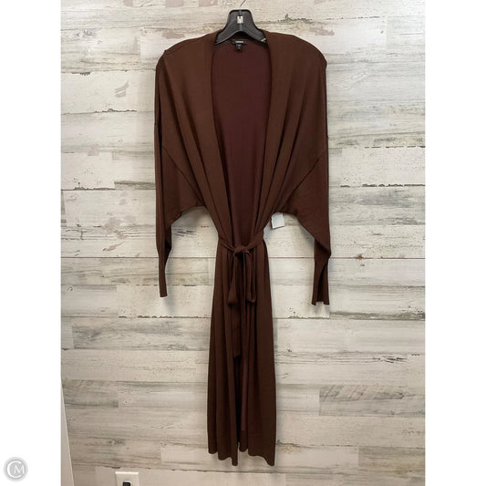 Cardigan By Express In Brown, Size: M