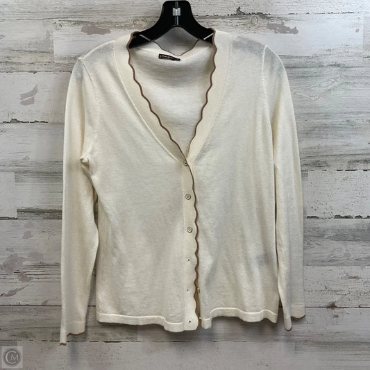 Cardigan By J Mclaughlin In Cream, Size: Xs