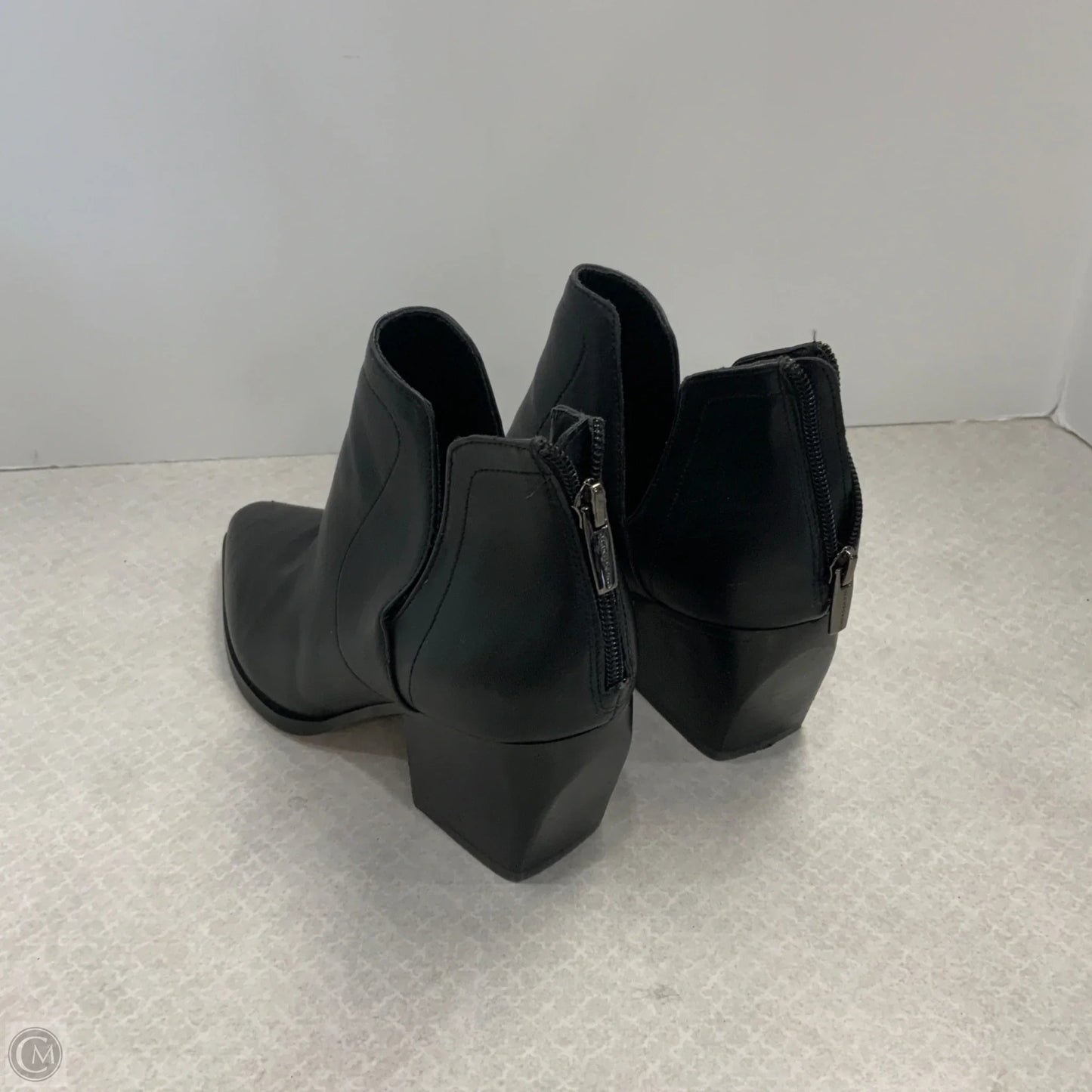 Boots Ankle Heels By Vince Camuto In Black, Size: 8.5