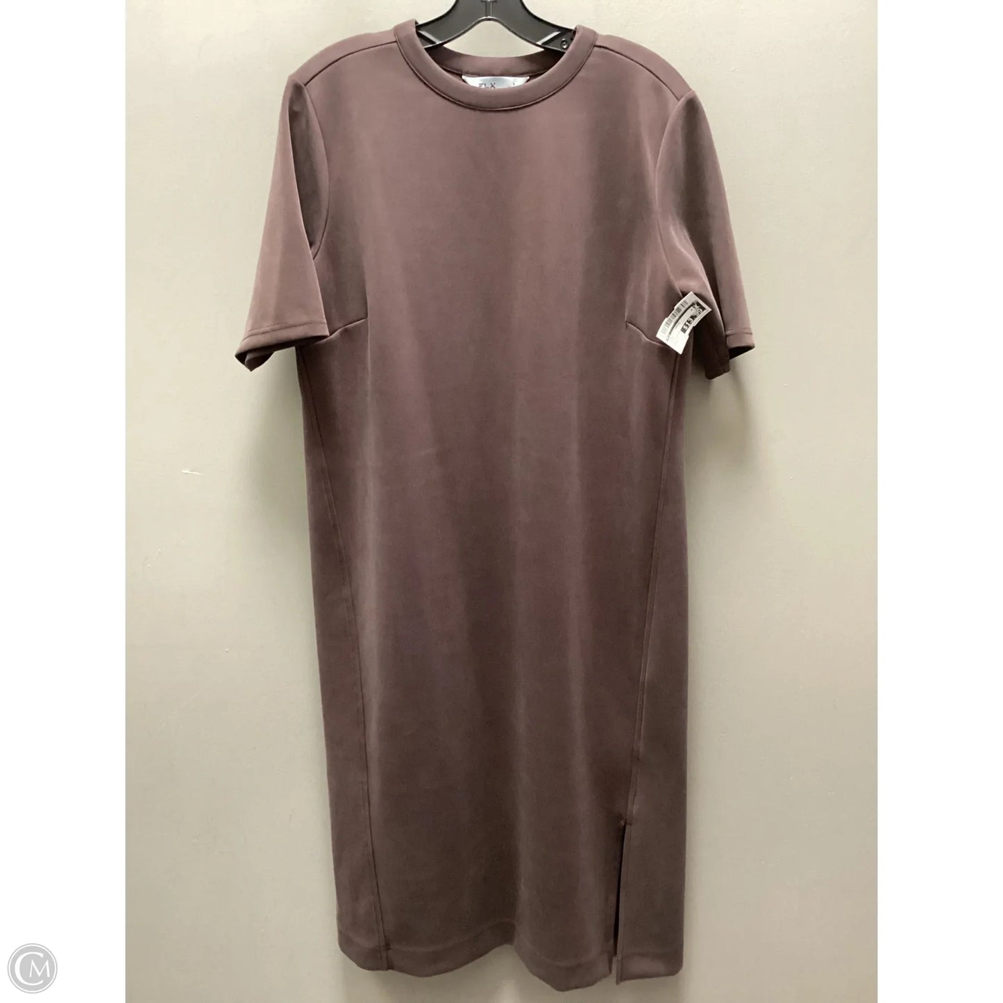 Athletic Dress By Flx In Brown, Size: L
