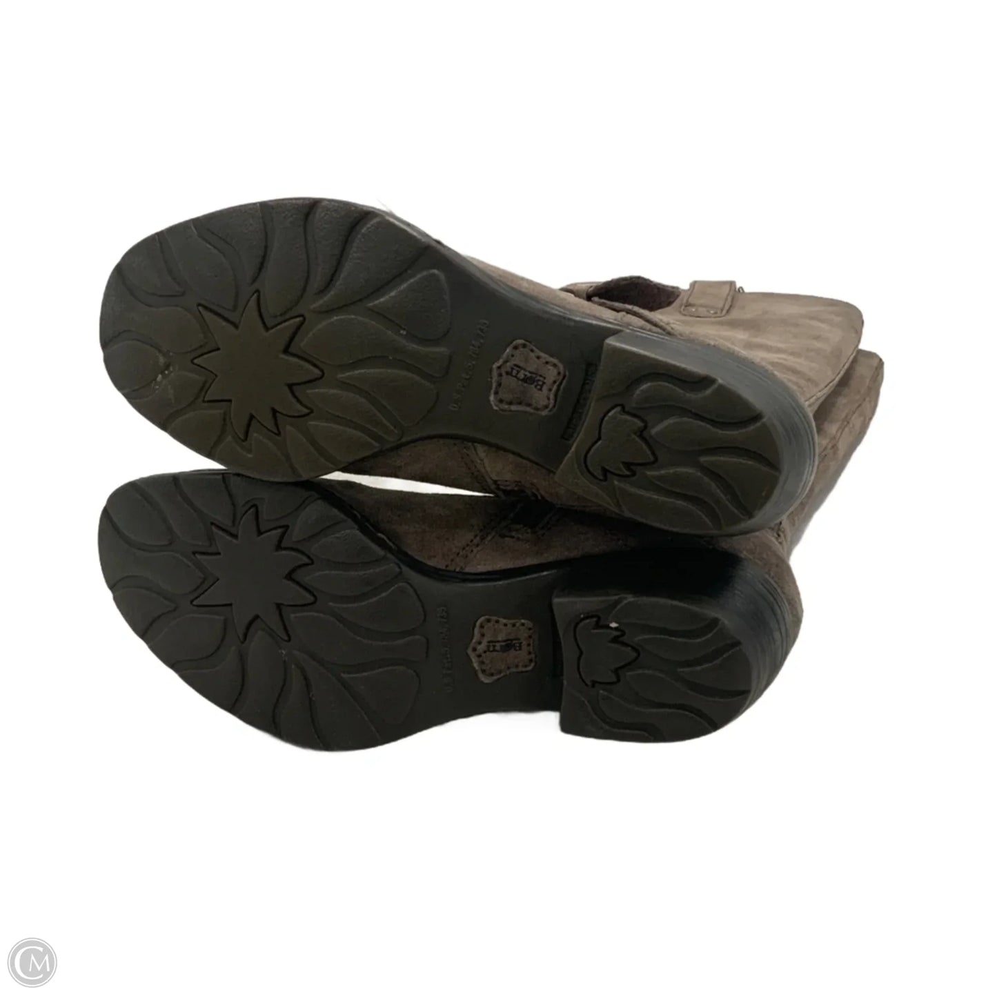 Boots Knee Flats By Born In Brown, Size: 8