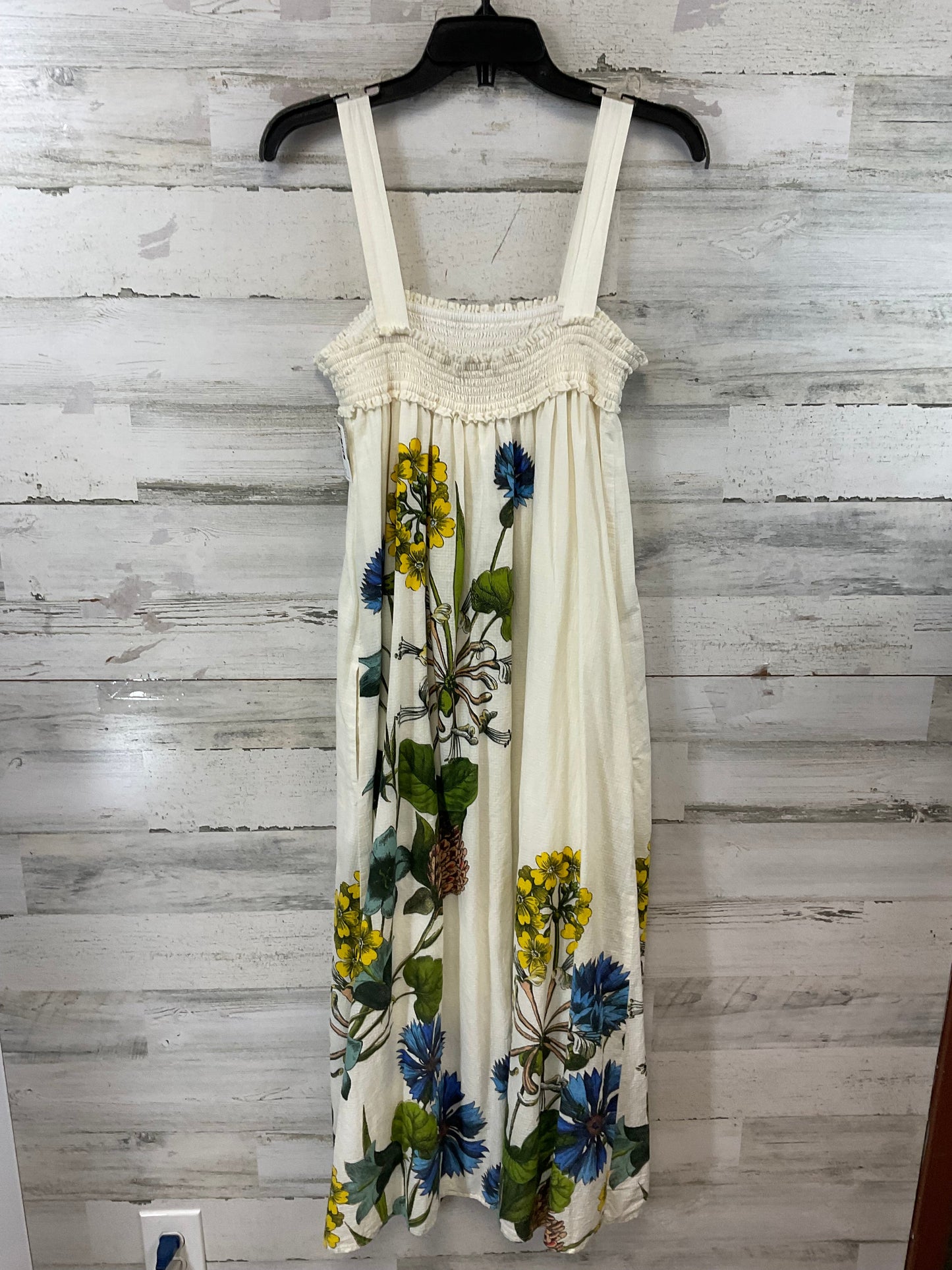 Dress Casual Midi By Maeve In Cream, Size: M