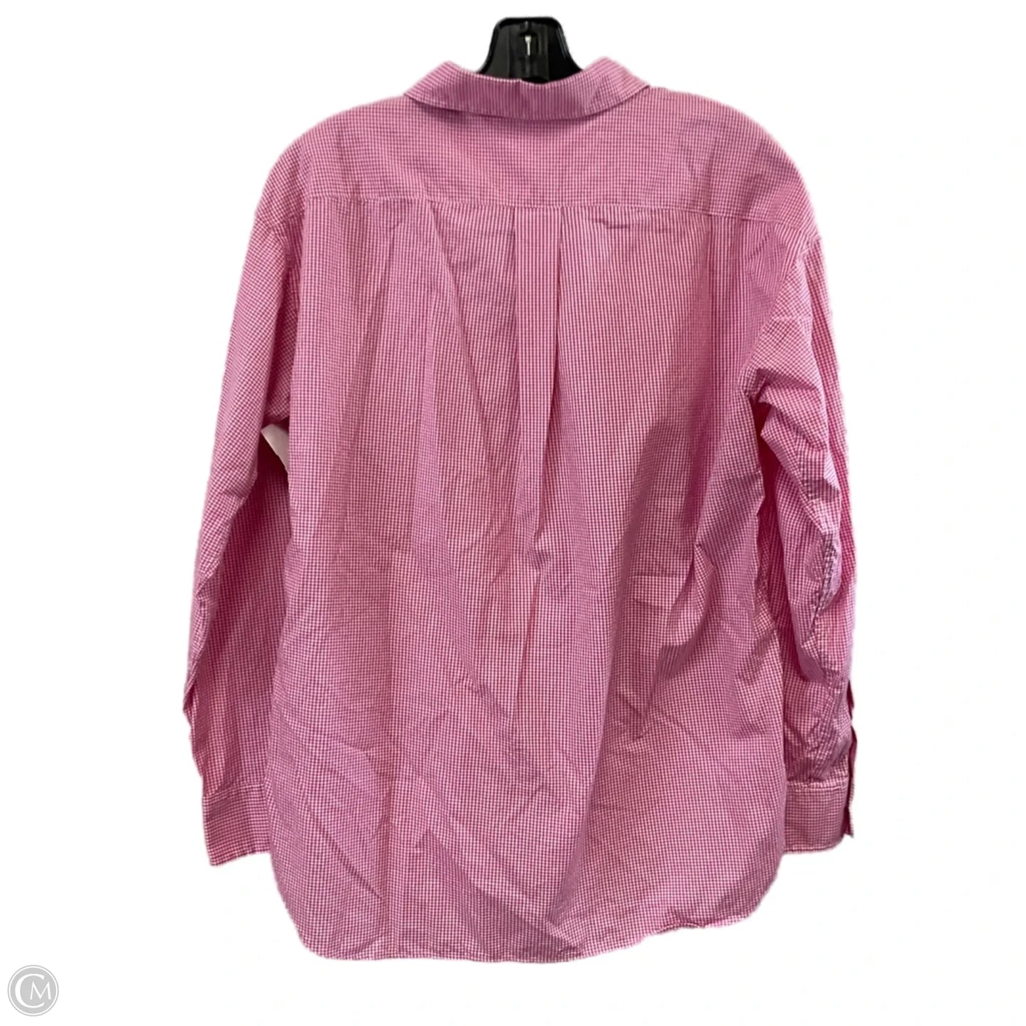 Blouse Long Sleeve By J Mclaughlin In Pink, Size: L