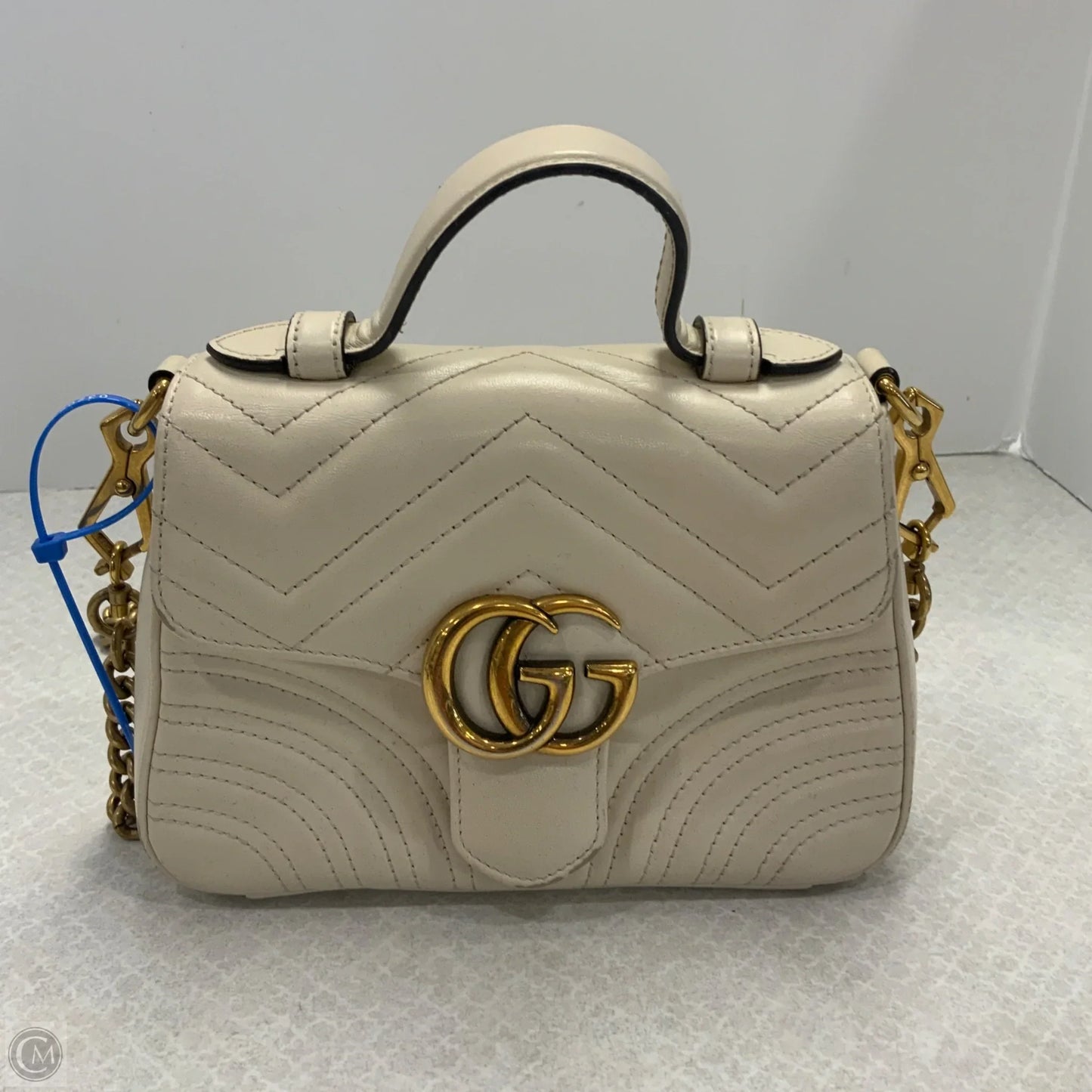 Crossbody Luxury Designer By Gucci, Size: Small